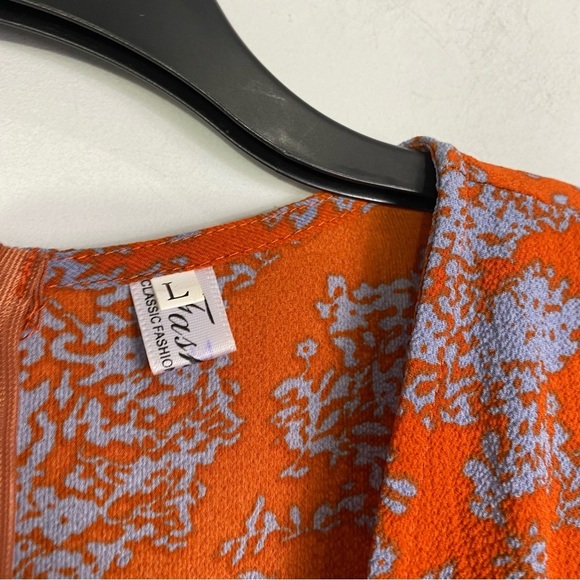 Relipop Womens Floral Print Romper Ruffle Hem Romper - Picture 8 of 11